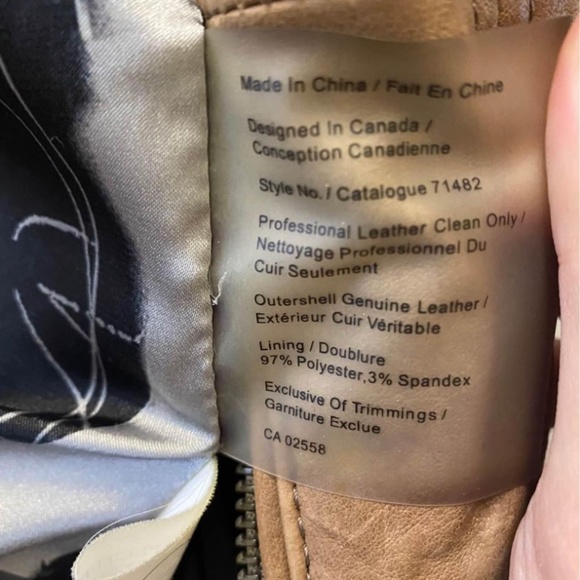 DANIER Leather Jacket - Picture 4 of 4